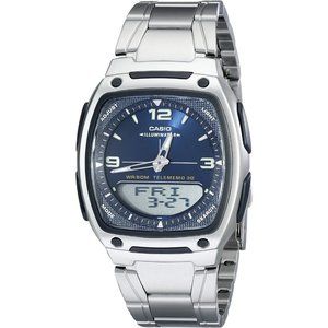 Casio Men's Ana-Digi Watch Blue AW81D-2AV